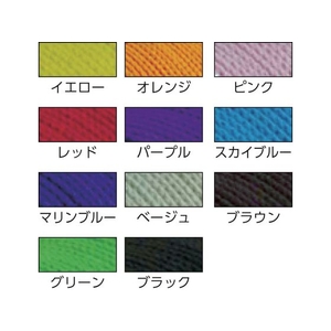 ユタカメイク アクリルカラーボビン巻 3mm×150m ホワイト FC865HU-7946864-イメージ2