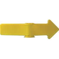 ミツギロン チェーンスタンド用オプション 誘導表示 チェーンアロー 無地 FCD600A-7641460