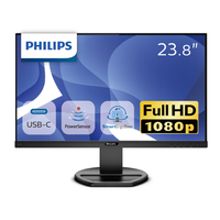 Philips 液晶モニター 243B9/11 USB-C対応
