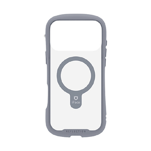Hamee iPhone17 Pro Max用 MAGSYNQ強化ガラスクリアケース IFACE REFLECTION グレー 41-183261-イメージ1