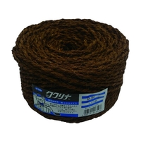 ユタカメイク 荷造り紐 シュロ縄玉 約3mm×100m ブラウン ブラウン3100 FC112GF-7946431