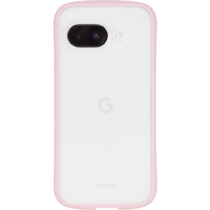 NATURAL design Google Pixel 9a用背面型ケース CHROME-CLEAR ピンクグレー GP9A-CHC06-イメージ1