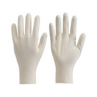 トラスコ中山 TRUSCO 使い捨て天然ゴム極薄手袋 (100枚入) L FC495EG-2273306