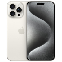 Apple SIMフリースマートフォン iPhone 15 Pro Max 512GB ホワイトチタニウム MU6V3JA
