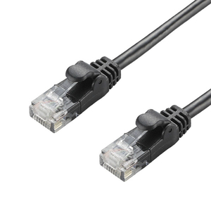 エレコム Gigabit やわらかLANケーブル(Cat6準拠)(1．0m) ブラック LD-GPY/BK1-イメージ2