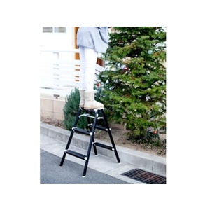 長谷川工業 踏み台 強力型 60cm ブラック FC027HD-8586413-イメージ2
