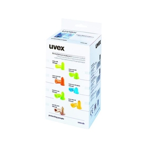 uvex 防音保護具耳栓xact-fit 400組 FC200EW-8586425-イメージ2