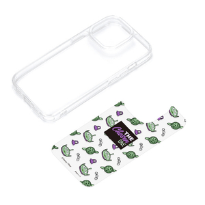 PGA iPhone 13 Pro用抗菌ハイブリッドケース エイリアン PG-DPT21N04LGM-イメージ1