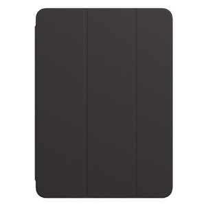 トリニティ iPad Pro 11インチ(M4)用[FLIP SHELL] 背面クリア フリップシェルケース ライトブラック TRV-IPD2411-FS-SMBK-イメージ1