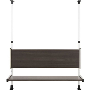 田窪工業所 モクメタル つっぱり棚2段 幅75cm FC099NJ-MTP2-75-イメージ2