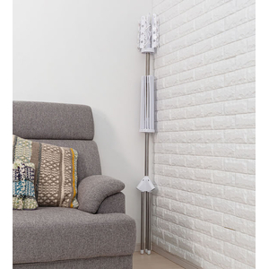 積水樹脂 ステンクラーものほしスタンドコスモス 約高さ143cm FCJ317S-SC-200W-イメージ3