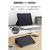 エレコム 11インチiPad Pro(M4)用 フラップケース 衝撃ガード ベルト付 2アングル 軽量 ブラック TB-A25PMPLF2BK-イメージ5