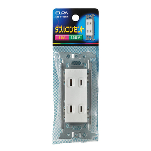 エルパ ダブルコンセント EW-1102HN エルパ ダブルコンセント EW-1102HN
