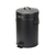 ＬＩＶ ＰＬＵＳ Boite トラッシュカン ふた付 ペダル式 12L ブラック FCF834M-NQ-0196-イメージ1