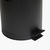 ＬＩＶ ＰＬＵＳ Boite トラッシュカン ふた付 ペダル式 12L ブラック FCF834M-NQ-0196-イメージ6