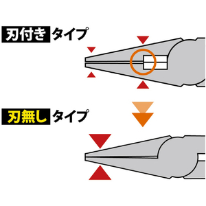 フジ矢 ピンセットプライヤー（ベントタイプ） 303T-150-イメージ8
