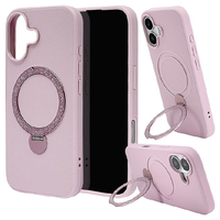 ラスタバナナ iPhone 17用ZEROSAFE PU 回転スタンド 磁力充電対応 パープル 8903IP5AZSPU