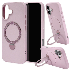 ラスタバナナ iPhone 17用ZEROSAFE PU 回転スタンド 磁力充電対応 パープル 8903IP5AZSPU-イメージ1