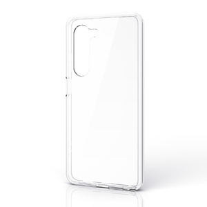 エレコム OPPO A5 5G用 ハイブリッドケース クリア PM-O252HVCKCR-イメージ1