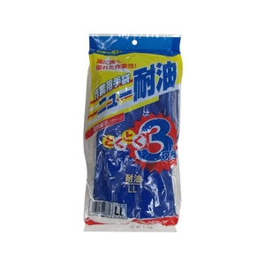 東和コーポレーション 塩化ビニール手袋 ニュー耐油 LL 3双 FC770ER-8253132-イメージ5