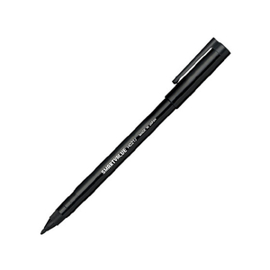 スマートバリュー 水性サインペン 黒 10本 FC32118-H021J-BK-10-イメージ1
