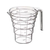 山崎実業 電子レンジ対応段々計量カップ 500mL CL FCD050H-2700-イメージ1