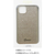GUESS iPhone 14 Plus用グリッターフレーク 背面ケース ゴールド GUHCP14MHGGSHD-イメージ1