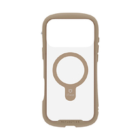 Hamee iPhone17 Pro Max用 MAGSYNQ強化ガラスクリアケース IFACE REFLECTION ベージュ 41-183278