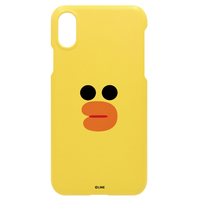 LINE FRIENDS iPhone XR用ケース SLIM FIT フェイス サリー KCL-SFA008