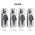 momo stick iPhone 15 Pro Max用Mag Grip レンズガード一体型クリアケース ダークグリーン MMS25327I15PM-イメージ15