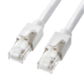 サンワサプライ カテゴリ6A LANケーブル(10m) ホワイト KB-T6ATS-10W