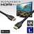 エルパ HDMIケーブル プレミアムハイスピード 4K 1．0m HDMI-2010-イメージ2