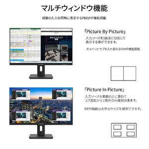 JAPANNEXT 28型液晶ディスプレイ ブラック JN-IPS282UHDR-C65W-イメージ4