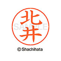 シヤチハタ ネームペン用ネーム シルバー 既製 北井 FC46667-X-GPS-0896