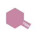 タミヤ TS-59 パールライトレッド TSｽﾌﾟﾚ-59ﾊﾟ-ﾙﾗｲﾄﾚﾂﾄﾞN