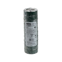3M ビニールテープ 117 緑 19mmX10m 10巻入り FC931UE-3427030