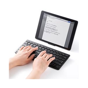 サンワサプライ Bluetoothキーボード ブラック SKB-BT25BK-イメージ2