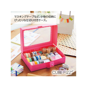 リヒトラブ CUBE FIZZ コレクションケース A5 ピンク FCK1462-A698-12-イメージ2