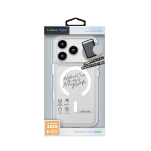 PGA iPhone 17 Pro Max用MagSafe ハイブリットケース PG-25DMH02CL-イメージ1