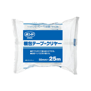 コニシ ボンド梱包テープ クリヤー F827404-#67949-イメージ1