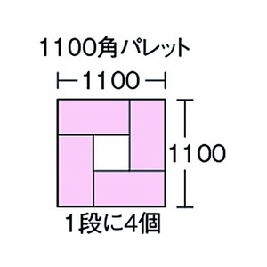 積水テクノ成型 TS型コンテナ TS-36 緑 FC579GZ-5012970-イメージ2