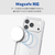 エレコム iPhone17 Pro用ハイブリッドケース MAGKEEP ホワイト PM-A25CMAG02WH-イメージ4