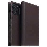SLG Design iPhone 14 Pro用Full Grain Leather Case ブラウンクリーム SD24328I14PBC