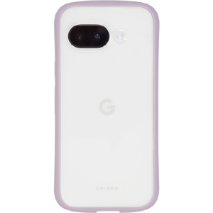 NATURAL design Google Pixel 9a用背面型ケース CHROME-CLEAR ココア GP9A-CHC10-イメージ1