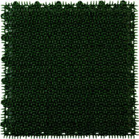トラスコ ジョイント人工芝 防炎仕様 ３００×３００ｍｍ 防炎適合試験合格 TBJJ-30