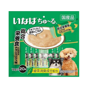 いなば ちゅーる 総合栄養食 とりささみ チキンミックス味 14g×20P FC33847-イメージ1