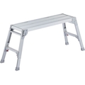 ハセガワ アルミ製脚部伸縮式足場台 43～55cm 17678 FC923XY-2514250