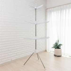 積水樹脂 ステンクラーものほしスタンドコスモス 約高さ180cm FCJ318S-SC-300W-イメージ2