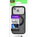 エレコム iPhone17 Pro用ハイブリッドケース MAGKEEP スタンド ブラック PM-A25CMAGSTBK