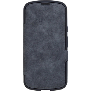 NATURAL design Google Pixel 9a用背面手帳型ケース CHROME-NATURAL ブラック GP9A-CHN02-イメージ1